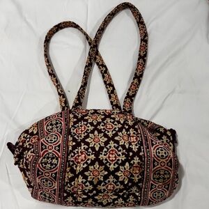 Vera Bradley Maroon Medallion Tote